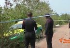 Cabbie found murdered in roadside bushes in Samut Sakhon