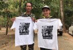 มูลนิธิร่วมร้อยใจไทย และเหล่าทัพดารา ขอแสดงตนเป็นเพื่อนผู้พิทักษ์ป่า เพื่อปกป้องคนดี สนับสนุน จนท.ป่าไม้ และเคียงข้างพวกเขา ระดมทุนครั้งพิเศษ จัดจำหน่าย “เสื้อยืดเพื่อนผู้พิทักษ์ป่า” เพื่อตังกองทุนช่วยเหลือ