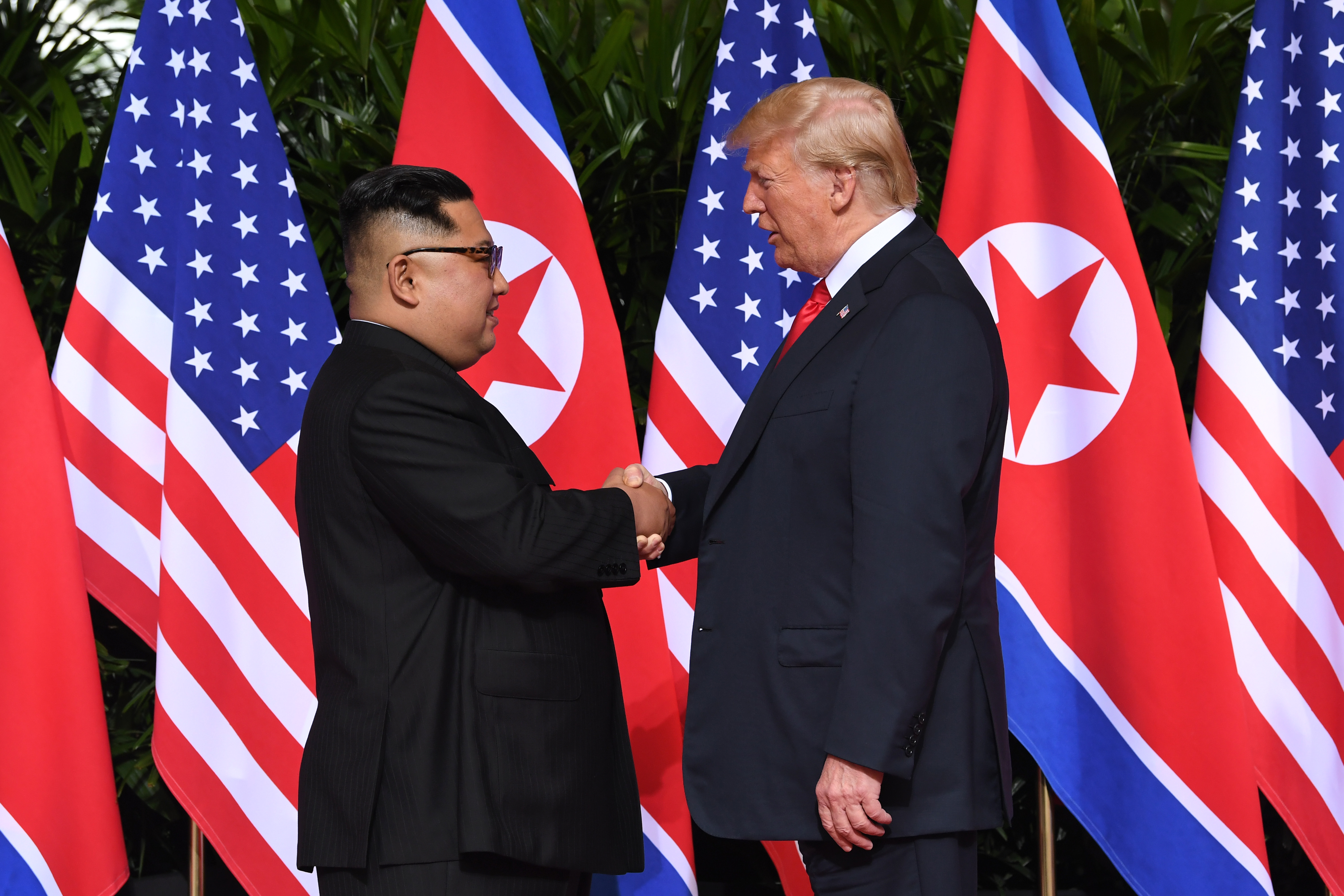 President Trump and North Korea’s Kim Jong Un meet for the first time.