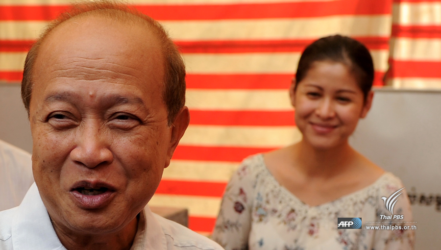 Ranariddh appeals from Bangkok for Cambodians to vote