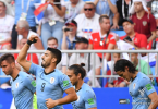 Uruguay trounce host Russia 3-0