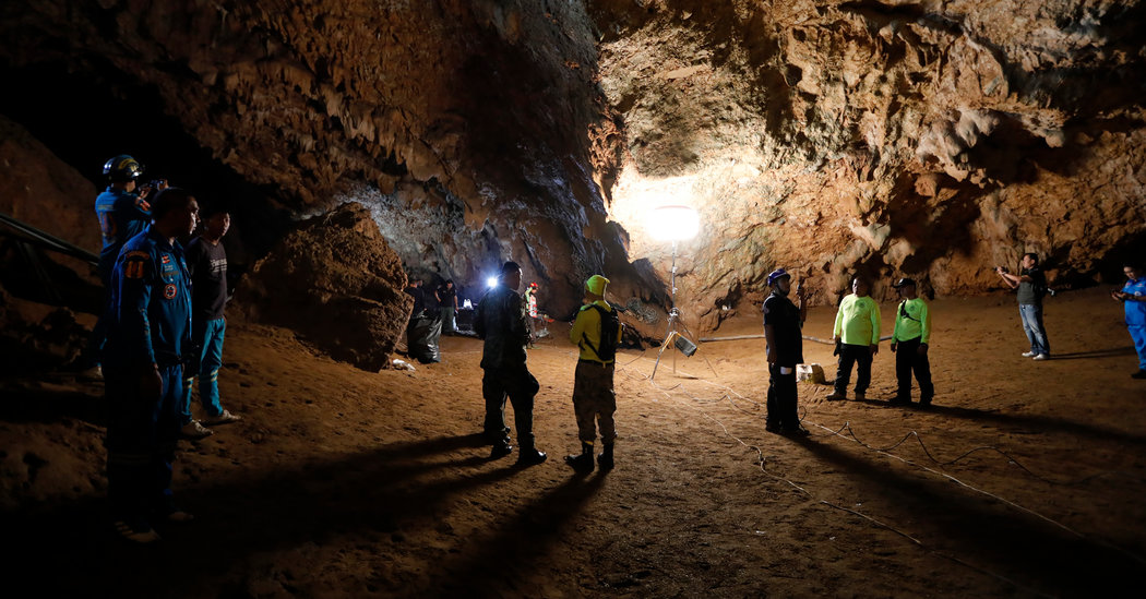 Divers in Thailand Scour Cave for Missing Soccer Team and Coach