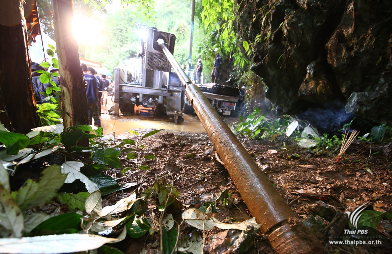 Three spots of Tham Luang cave to be drilled