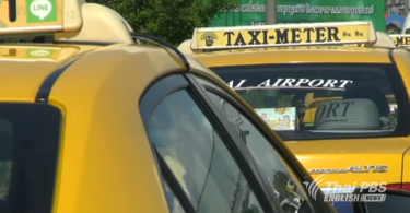 Hat Yai airport taxis protest against new regulation