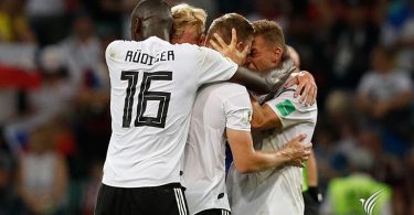 Germany edges out Sweden 2-1