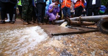 Draining water out of cave the biggest challenge
