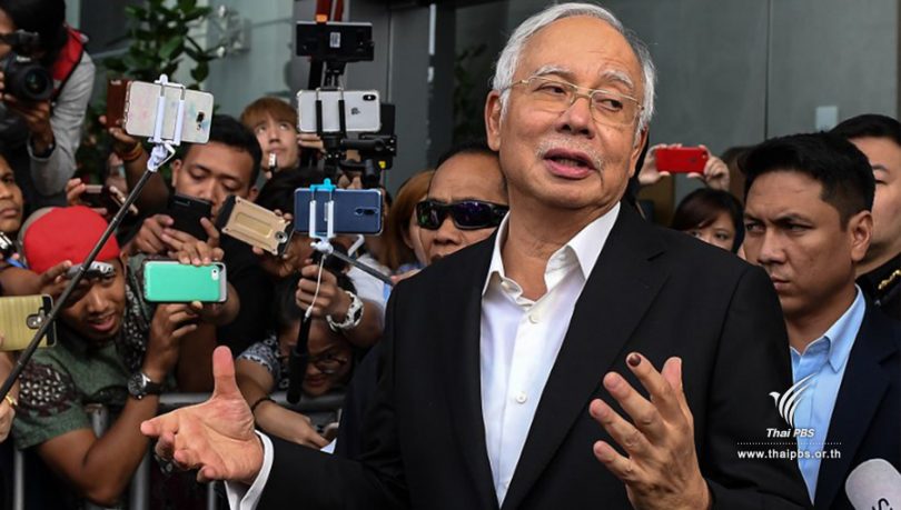 Najib claims he knew nothing about the huge amount of money in his personal account
