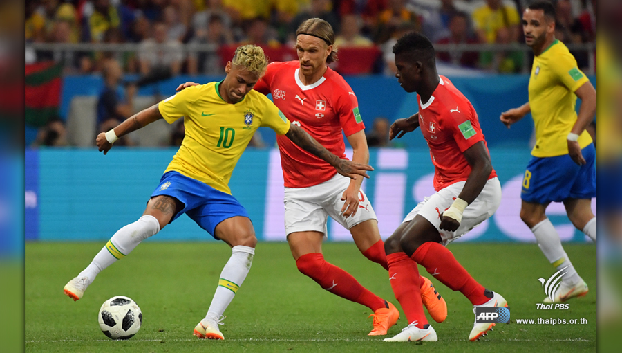 Switzerland holds Brazil to 1-1 draw