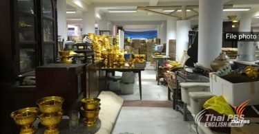 Re-arrangement of order at Wat Sampanthawongsaram