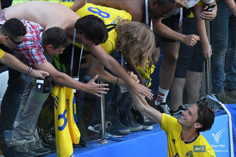 Sweden beat South Korea 1-0