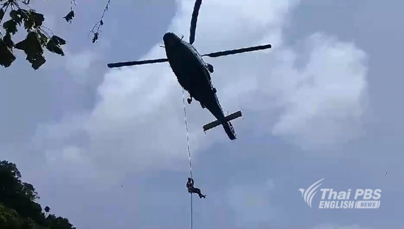 Another rescue team flown in for follow-up survey