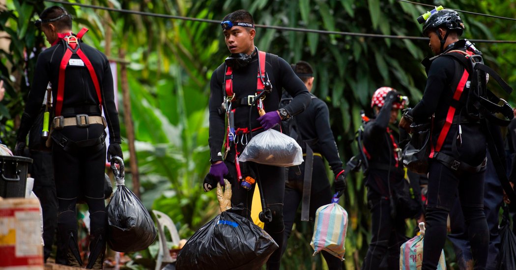 Thai Cave Rescue Will Be Murky, Desperate Ordeal, Divers Say