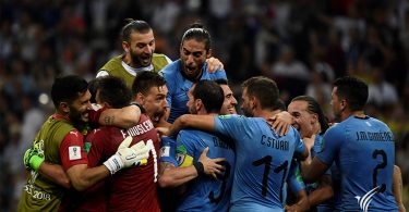 Uruguay sends Portugal home with 2-1 victory