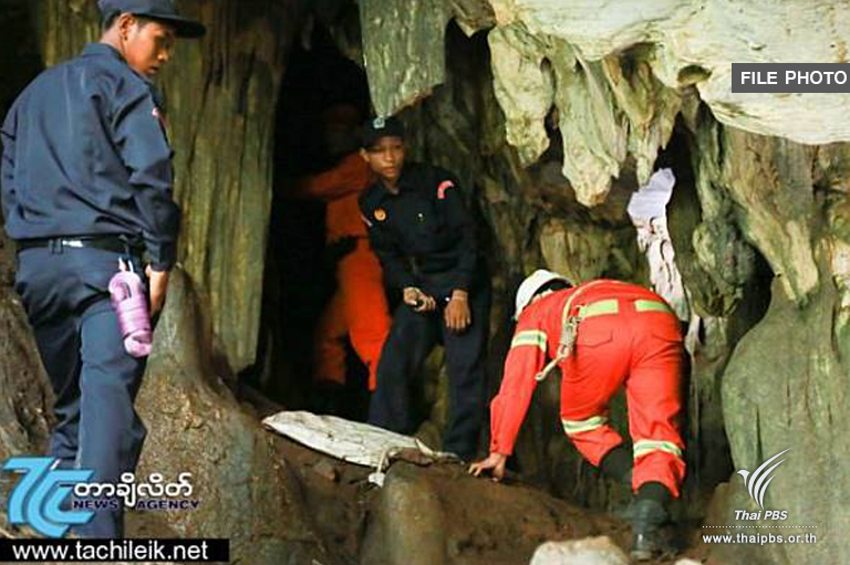 No passage ways linking Myanmar moutain with Tham Luang