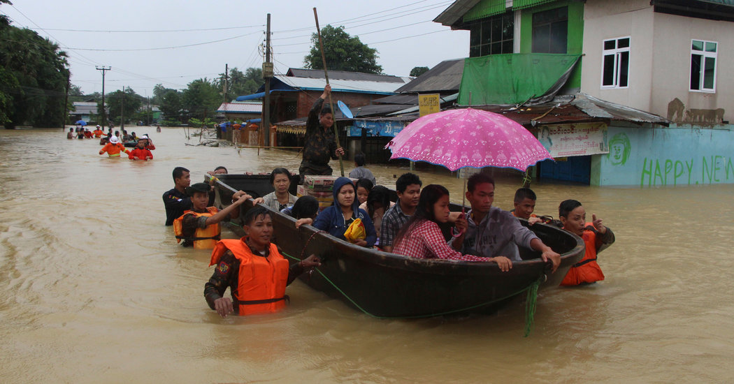 In Myanmar, Flood Warnings Come After the Floods