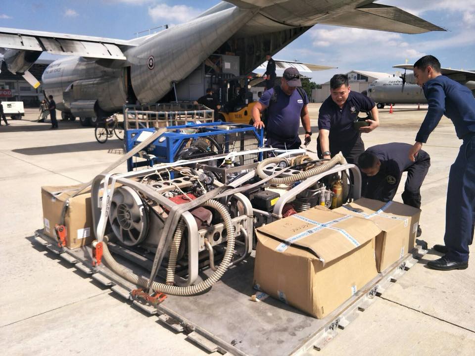 More equipment pour in to support rescue operations