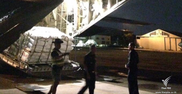 HM the King donates relief materials to flood victims in Laos