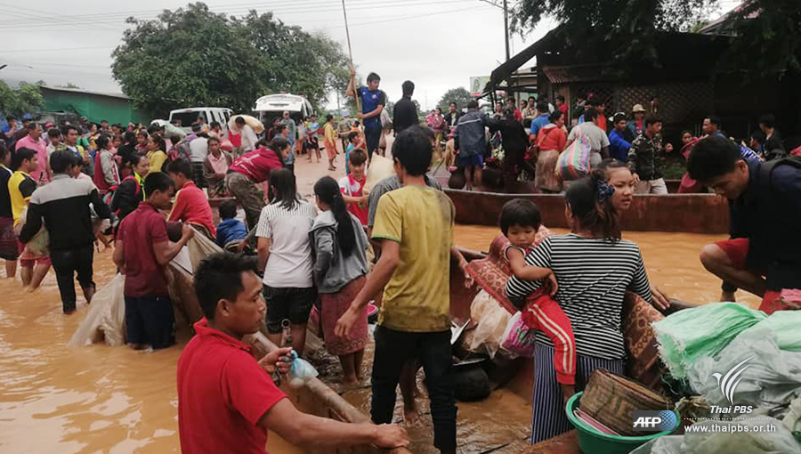 Prayut expresses deep concern for Lao dam disaster victims