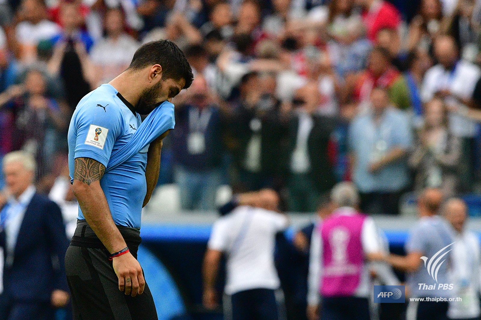 France in semi-finals with 2-0 victory over Uruguay