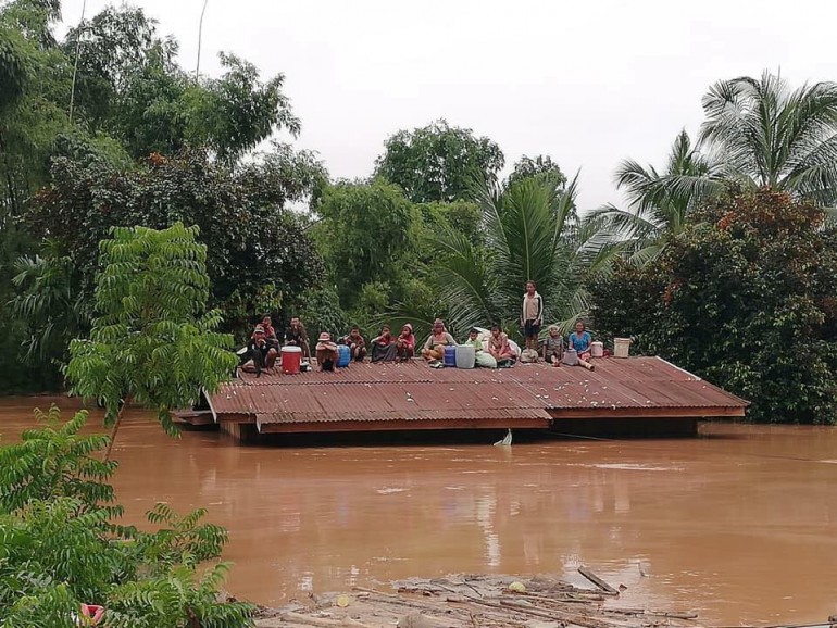 Hydropower dam collapses in Laos, hundreds missing