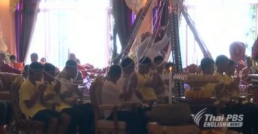 Wild Boars, soldiers in religious ceremony dedicated to ex-SEAL Samarn