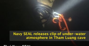 Navy SEAL releases clip of under-water atmosphere in Tham Luang cave |