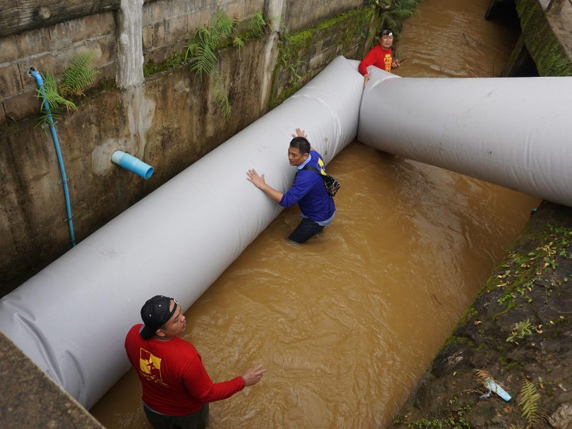 Thai cave rescue: Giant plastic tube device being tested at site in case divers fail in effort to rescue trapped boys
