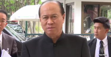 Minister Anupong defends son against allegation of business interest |