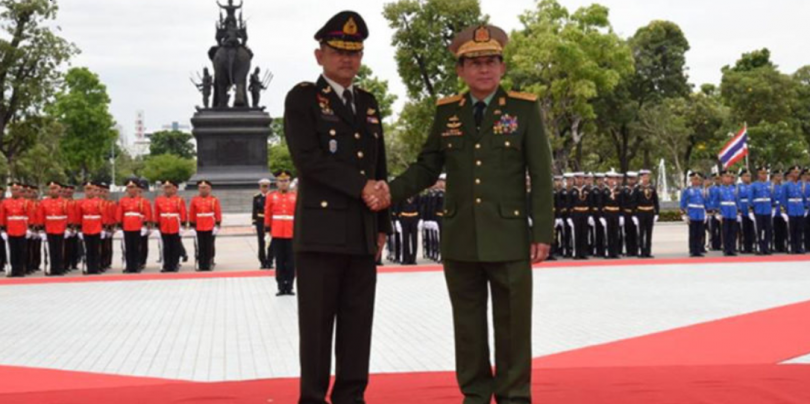 Thai-Myanmar military ties reach new heights under Min Aung Hlaing  |
