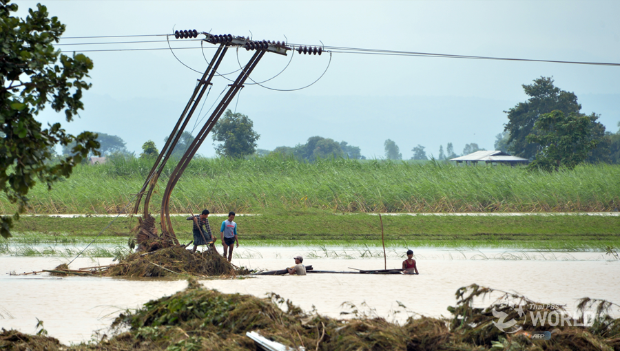 4 confirmed dead and 3 missing in spillway breach in Myanmar |