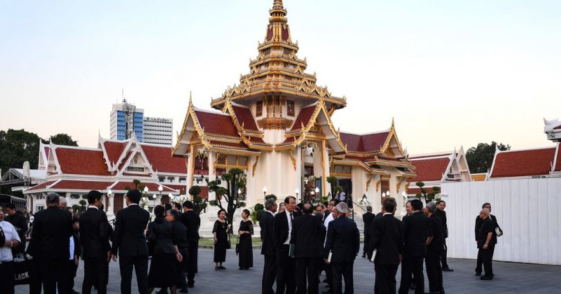 Thai Elite Turn Out for Leicester City Owner’s Funeral Services