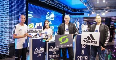 ‘ซูเปอร์สปอร์ต’ จับมือ ‘อดิดาส’ ชูพลังคนไทย ร่วมวิ่งในงาน ‘Supersports Bangkok Half Marathon 2019 Presented by Adidas’
