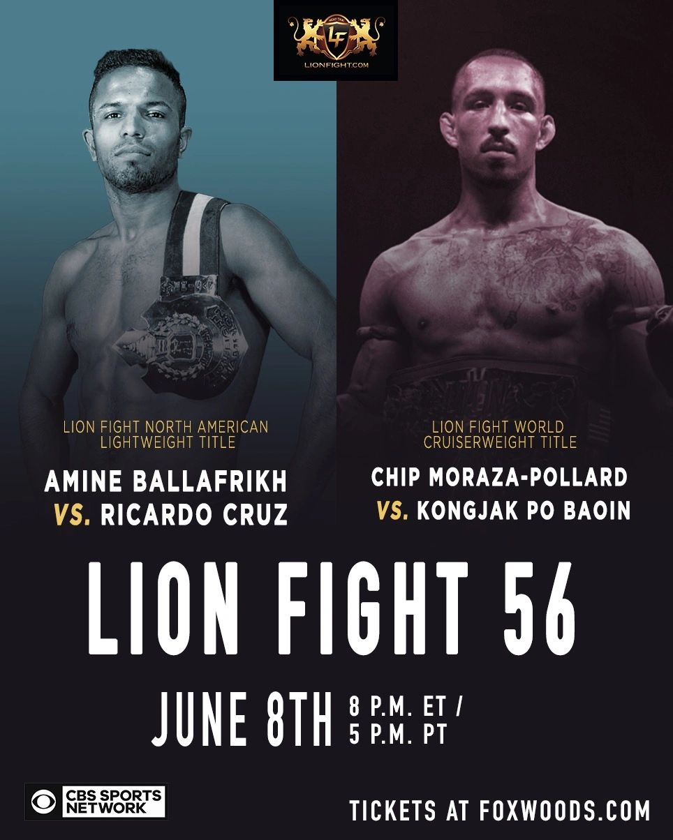 LION FIGHT RETURNS TO FOXWOODS WITH HUGE JUNE EVENT
