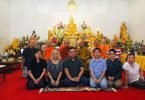 กงสุลใหญ่ฯ กราบนมัสการเจ้าอาวาสและพระที่จำพรรษาในลาสเวกัส