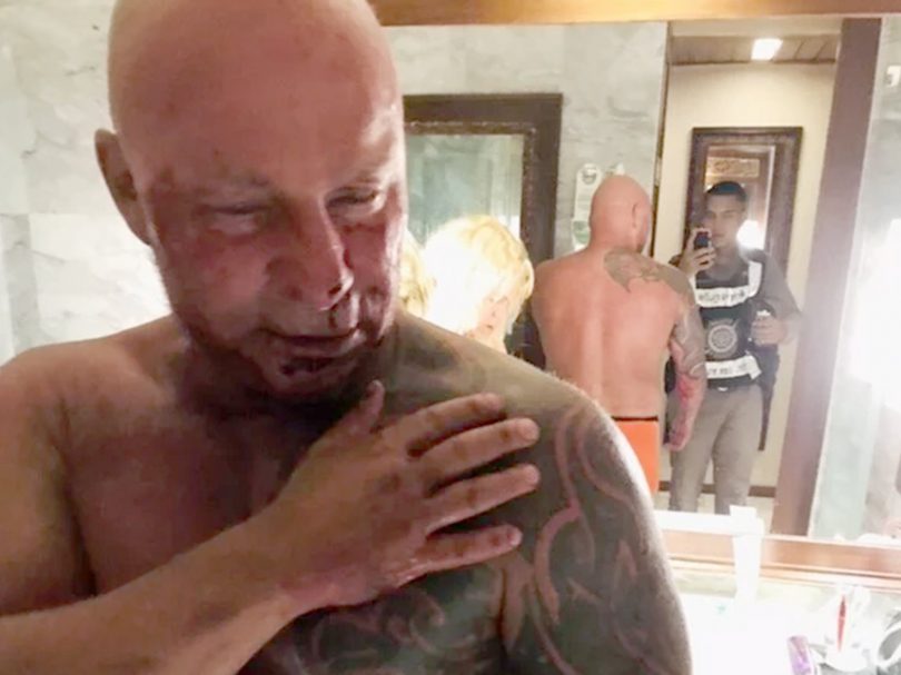 Family recalls moment ‘hero’ father was killed by naked man who barged into hotel room after noise complaint