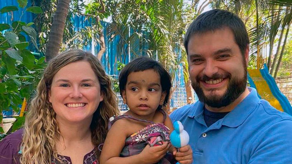 US couple, adopted daughter, caught in India virus lockdown
