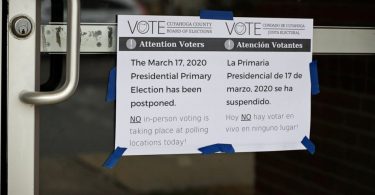 Ohio Democrats object to delay of state’s primary election