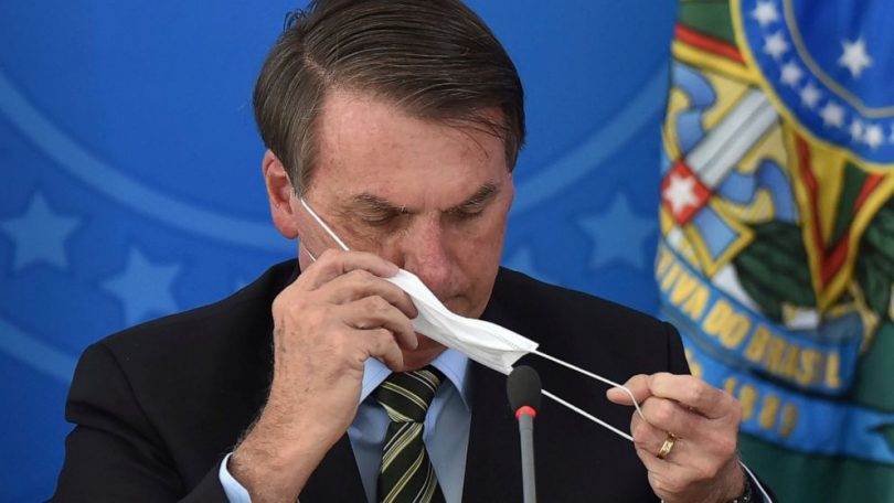 Brazil’s Bolsonaro again says coronavirus concern overblown