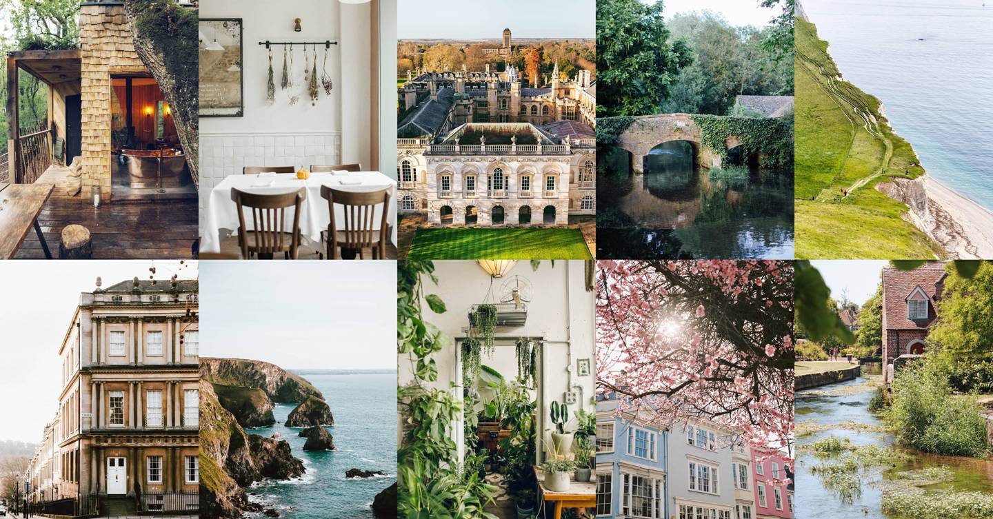 The most beautiful places in England