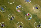 How people are social distancing around the world