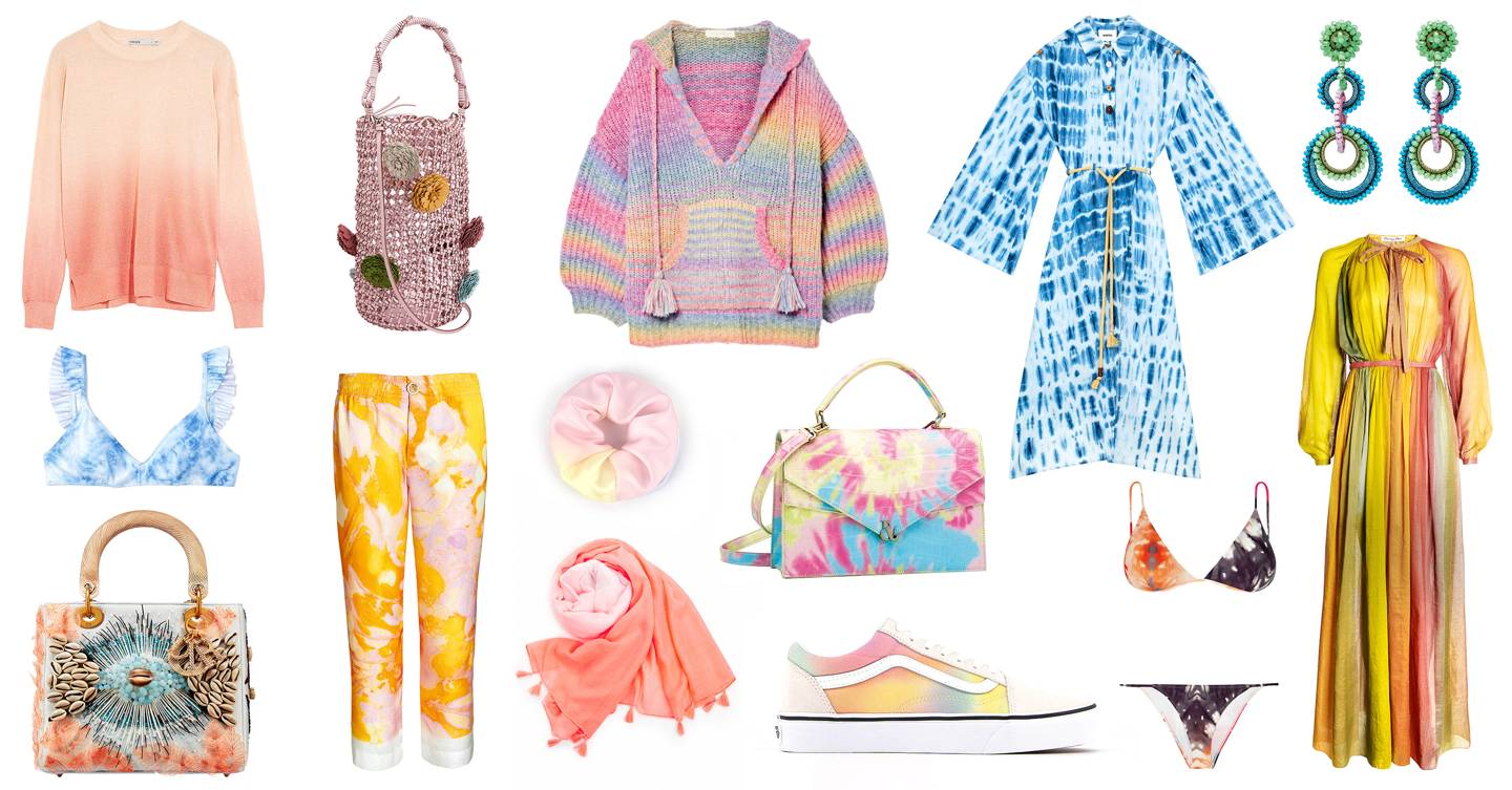 Cheerful tie-dye buys to wear this summer