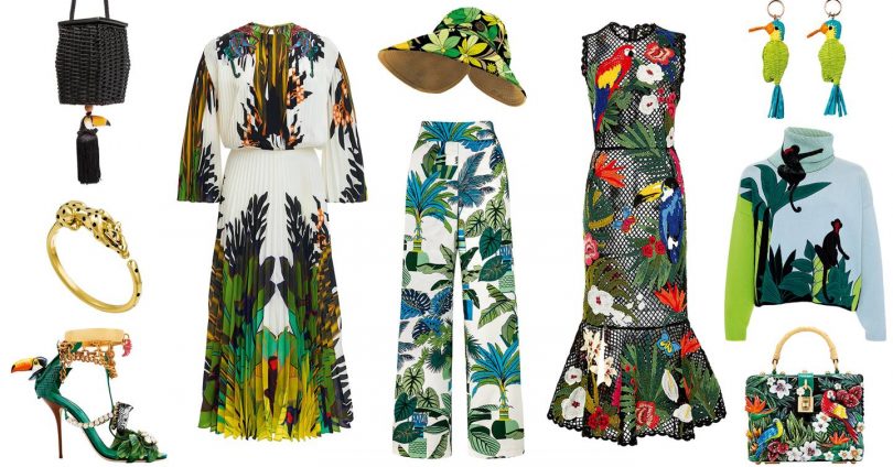 The tropical fashion buys we’re dreaming of wearing right now