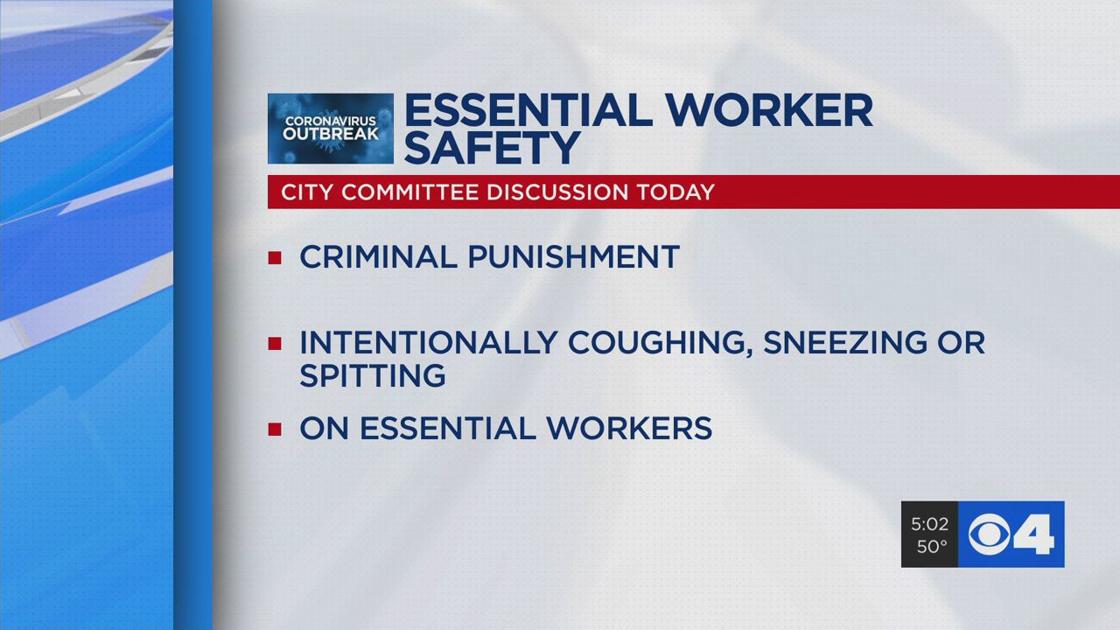 New bill proposes fines, jail time for intentionally coughing on essential workers in St. Louis | Coronavirus