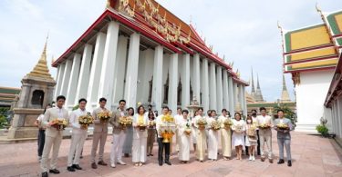 ผู้บริหาร-นักแสดง-ผู้ประกาศข่าว ช่อง 7HD รวมใจทำนุบำรุงศาสนา ถวายเทียนเนื่องในวันเข้าพรรษา ประจำปี 2563