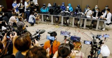 Hong Kong says will not interfere with Chinese law enforcement arrest of 12 residents at sea