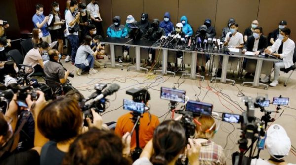 Hong Kong says will not interfere with Chinese law enforcement arrest of 12 residents at sea