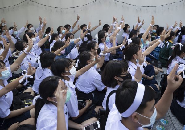 ‘Our first dictatorship is school’: Thai kids revolt