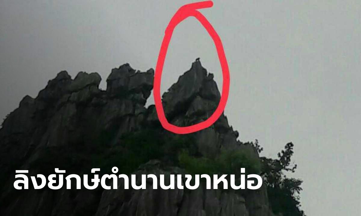 ฮือฮา “พญาวานร” นั่งบนยอดเขาหน่อ เผยเป็นลิงยักษ์ในตำนาน หายไปตั้งแต่สิ้นหลวงพ่อ