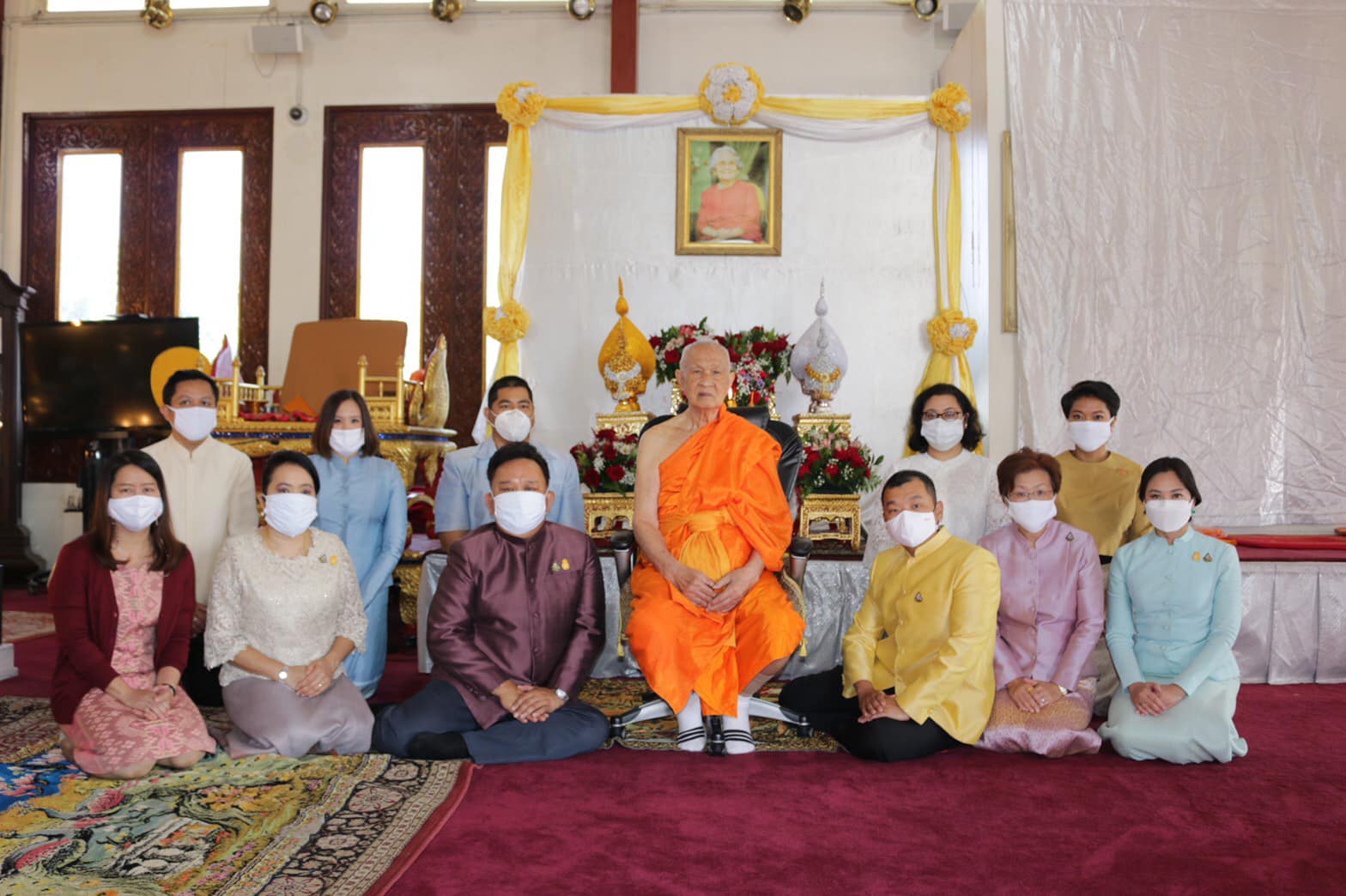 สถานกงสุลใหญ่ ณ นครลอสแอนเจลิส จัดพิธีทำบุญถวายพระราชกุศล ในโอกาสครบรอบ 120 ปี วันคล้ายวันพระราชสมภพสมเด็จพระศรีนครินทราบรมราชชนนี 21 ตุลาคม 2563