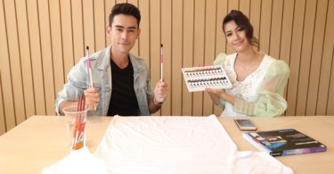 “พิ้งค์พลอย” ชวน “หลุยส์” พักบู๊ ควงคู่โชว์งานศิลปะ